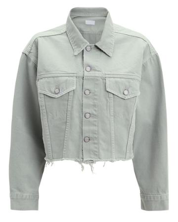 Boyish Jeans Harvey Slate Wash Jean Jacket Slate Grey S