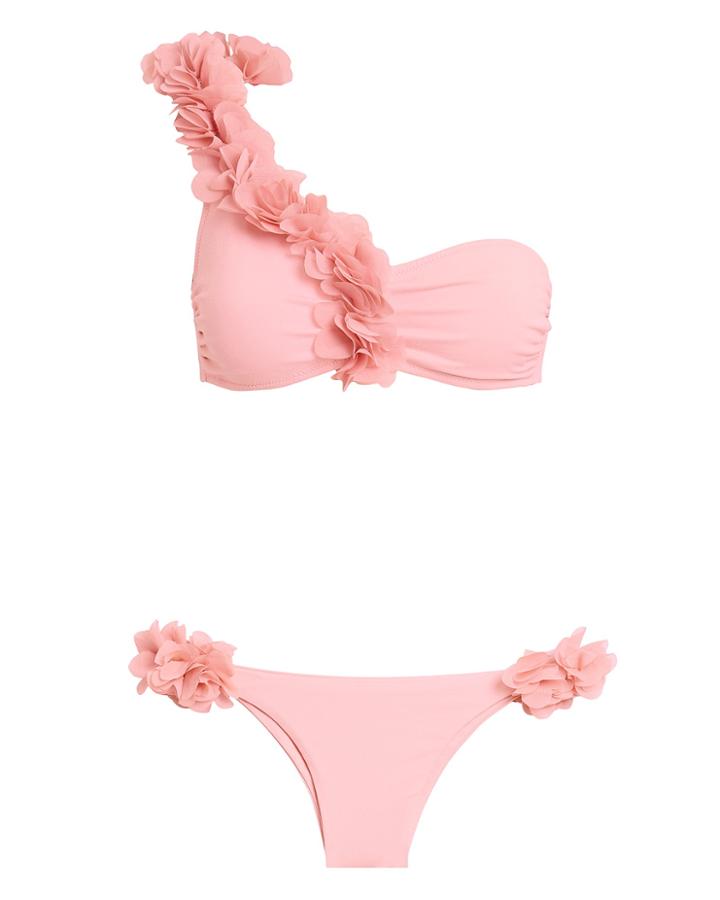 La Reveche Rasha Pink Bikini Pink L