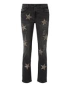 History Repeats Silver Sequin Dark Jeans