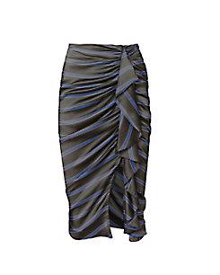 Veronica Beard Drew Ruffle Pencil Skirt