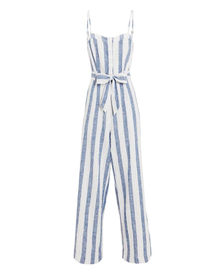 Rails Harper Jumpsuit Blue/white P