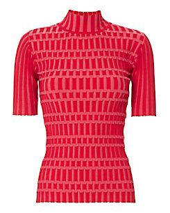 Joseph Plaited Nylon Rib Tee