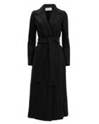 Harris Wharf London Black Long Duster Coat Black 38