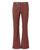 Miaou Morgan Plaid Flare Pants Multi 24