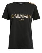 Balmain Logo T-shirt Black 36