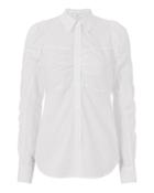 Veronica Beard Candice Pouf Sleeve Top