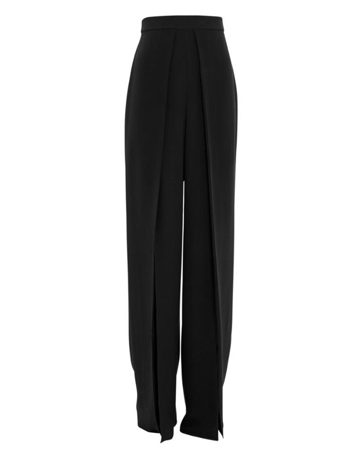 Cushnie Et Ochs Cushnie Front Slit Pants Black 2