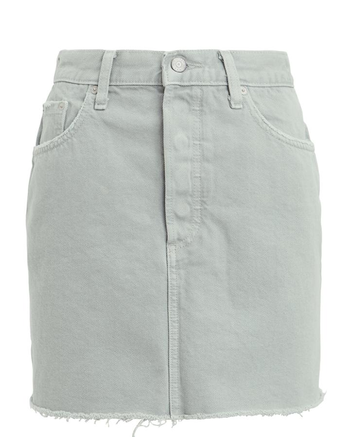 Boyish Jeans The Corey Mini Skirt Slate 28