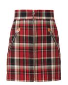 Rag & Bone Leah Plaid Mini Skirt
