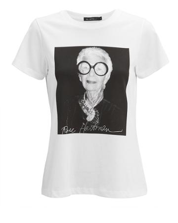 Rose Hartman Iris Apfel T-shirt White M