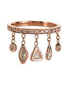 Intermix Jacquie Aiche Pav Five Diamond Shaker Ring