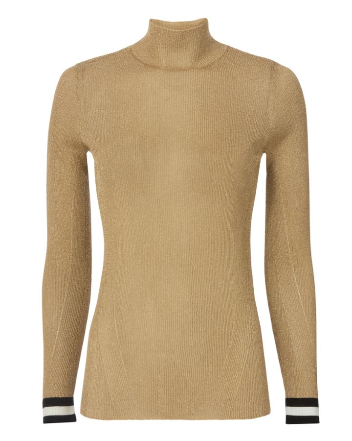 Rag And Bone Rag & Bone/jean Priya Gold Turtleneck Gold L