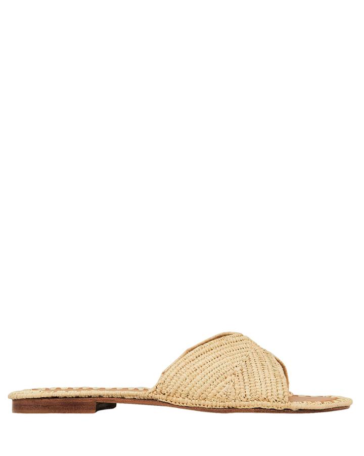 Carrie Forbes Salon Beige Flat Sandals Beige 39