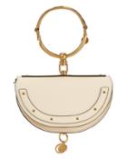 Chloe Chlo Small Nile Leather Minaudiere White 1size