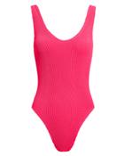 Bond Eye Mara Neon Pink One Piece Swimsuit Neon Pink 1size