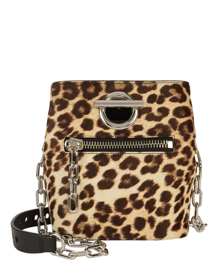 Alexander Wang Leopard Riot Bag Brown 1size