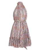 Zimmermann Ninety-six Paisley Mini Dress Purple Paisley 2