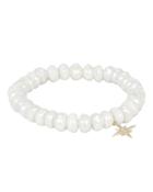 Sydney Evan Diamond Starburst Pendant Bracelet White 1size