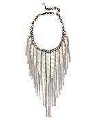 Laura Cantu Pearl Fringe Necklace