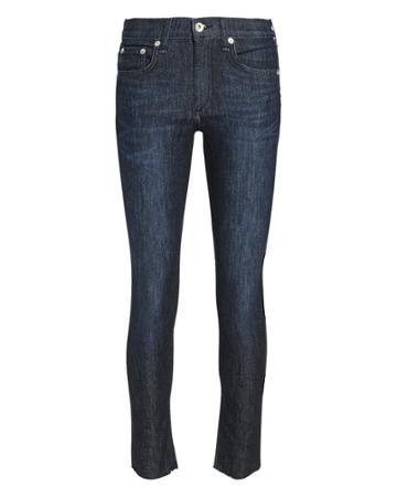 Rag And Bone Rag & Bone Ankle Dark Skinny Jeans Denim-drk 24