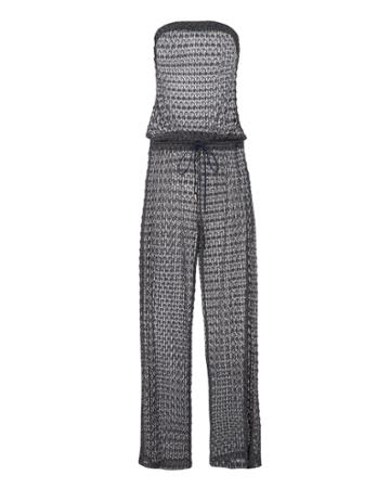Melissa Odabash Swim Melissa Odabash Grace Wide Leg Jumpsuit Navy L