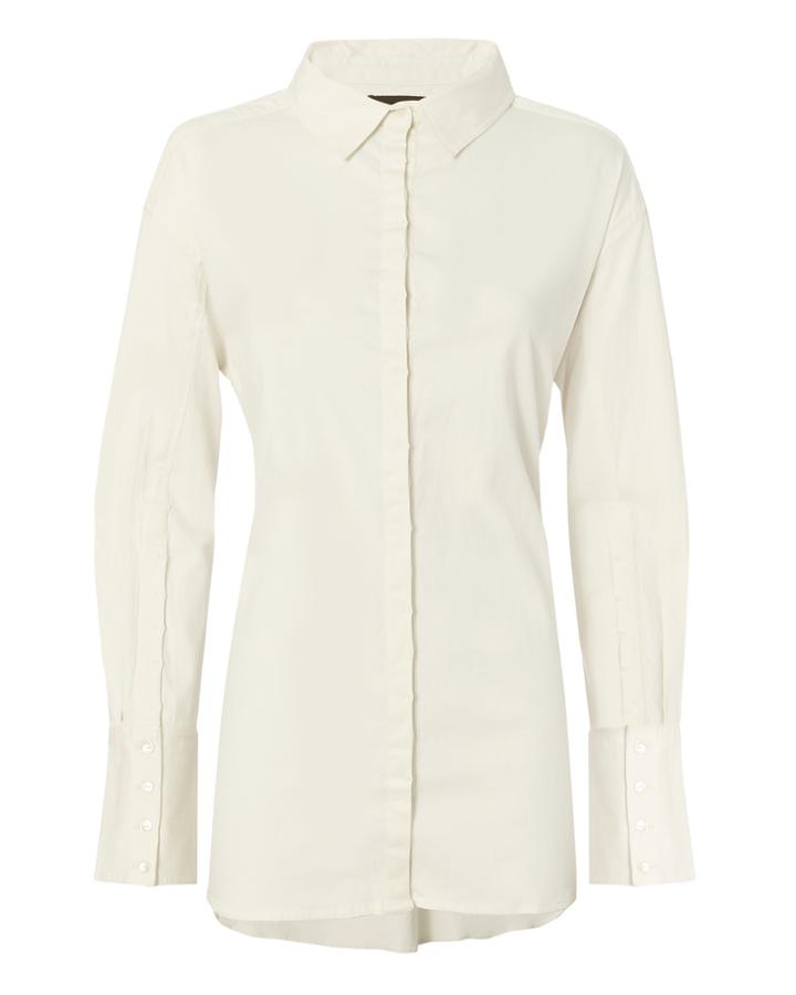 Nicholas K Hook White Button Down Shirt
