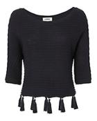 L'agence Alisia Tassel Detail Dolman Sweater