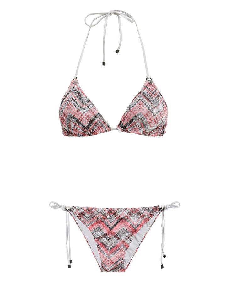 Missoni Mare Zig Zag Bikini Black/red 44