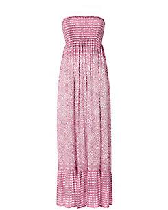 Coolchange Pamela Strapless Raspberry Dress