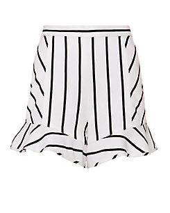 Exclusive For Intermix Lola Striped Linen Shorts