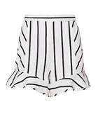Exclusive For Intermix Lola Striped Linen Shorts