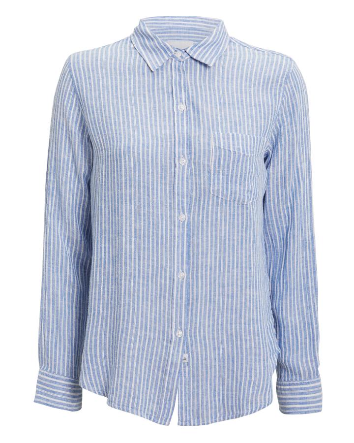 Rails Charli Button Down Shirt Light Stripe P