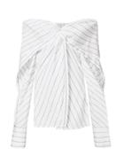 Dion Lee Reversible Twist Yoke Shirt White 10