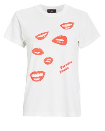 Monogram Paradise Found Jersey Tee White L
