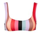 Solid & Striped Elle Malibu Stripe Bikini Top Multi L