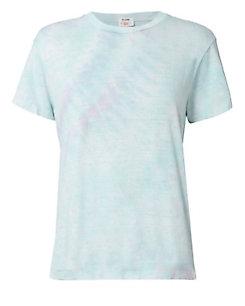 Re/done 1970's Blue Tie Dye Boyfriend Tee