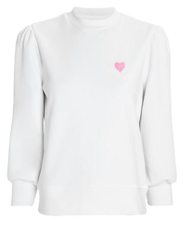Resume Rsum Puff Sleeve Sweatshirt White P