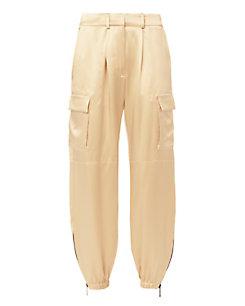 Redemption Champagne Silk Cargo Pants