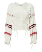 3.1 Phillip Lim Gathered Pleated Top White 2