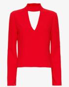 Exclusive For Intermix Seaton Open Back Bell Sleeve Top