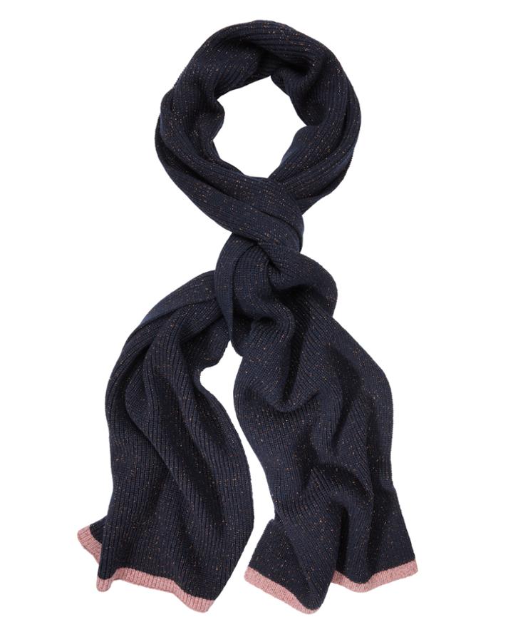 Rag And Bone Rag & Bone Jubilee Lurex Scarf Navy 1size