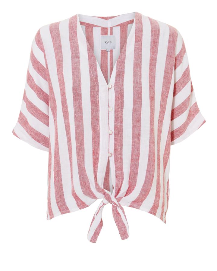Rails Thea Striped Cropped Top Multi S