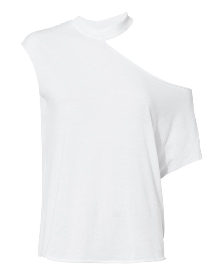 Rta Axel Cutout Tee White S