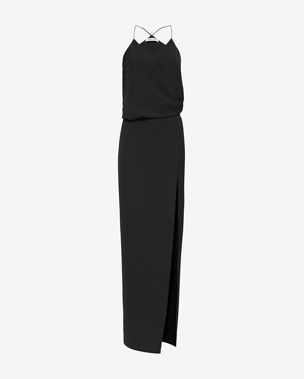 Elizabeth And James Kora Side Slit Gown