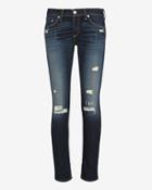 Rag & Bone/jean Shredded Capri