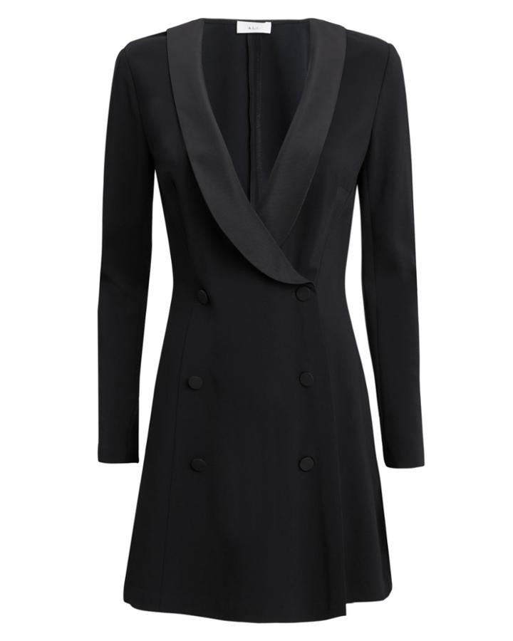Alc A.l.c. Couric Blazer Dress Black 2