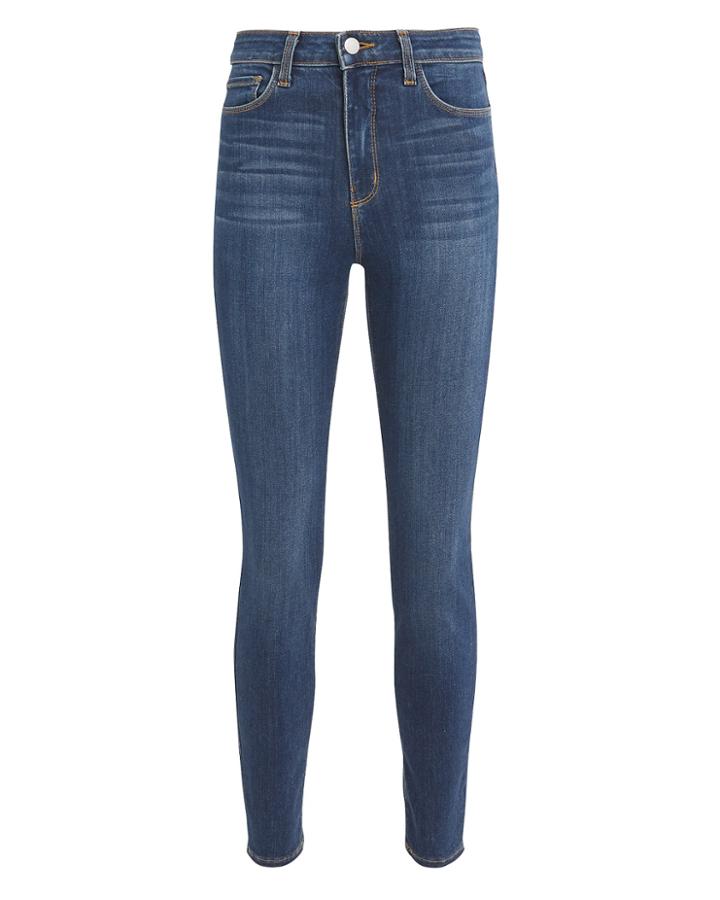 L'agence Margot Neptune High-rise Ankle Skinny Jeans Denim 23