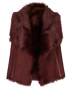 Yves Salomon Cajou Shearling Lamb Vest