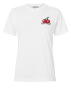 Fiorucci Cherries Print T-shirt White P