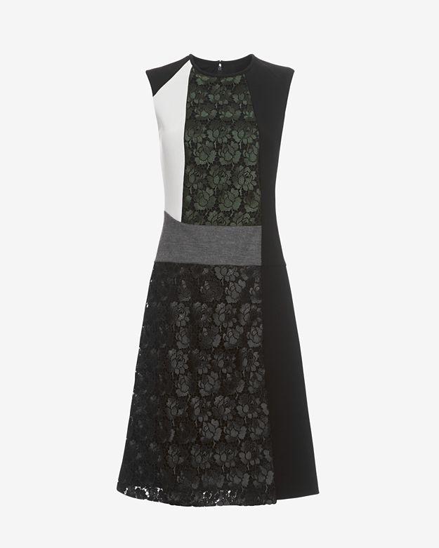 Derek Lam Lace Collage Dress